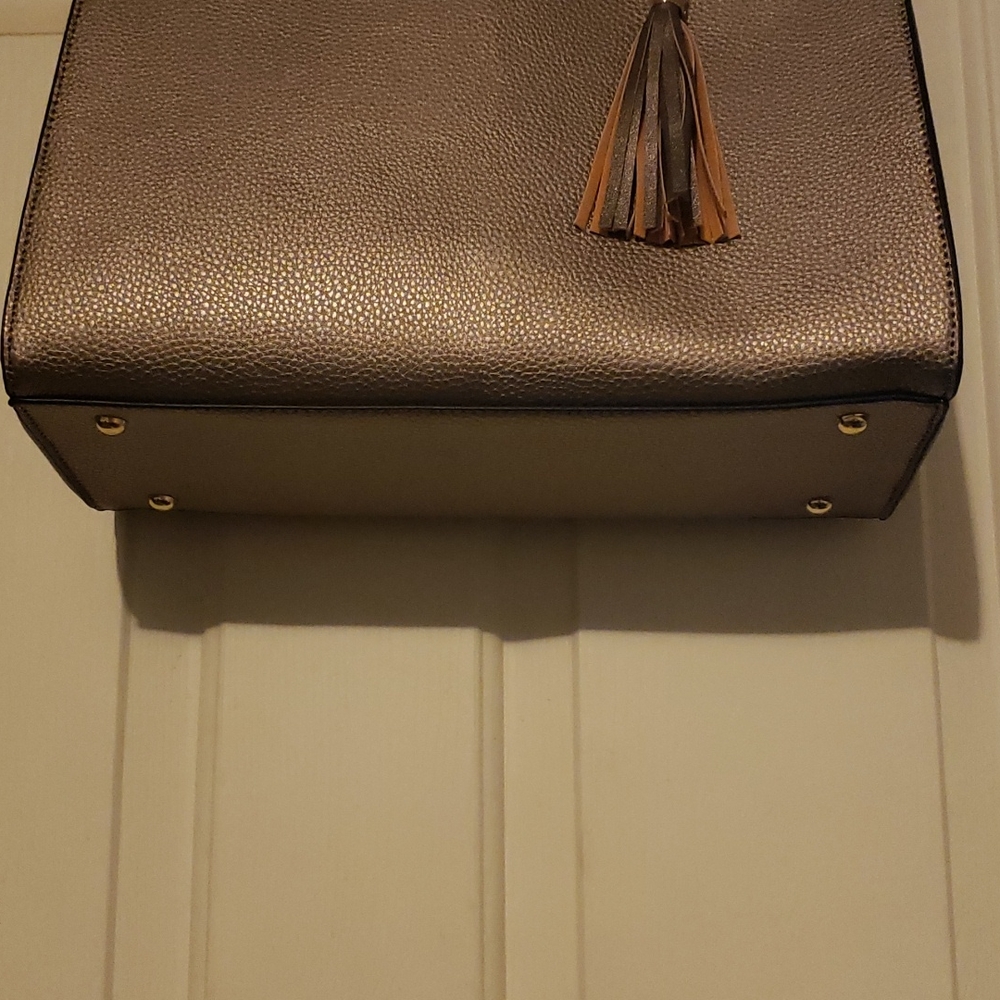 New Pewter Satchel - Picture 3 of 6